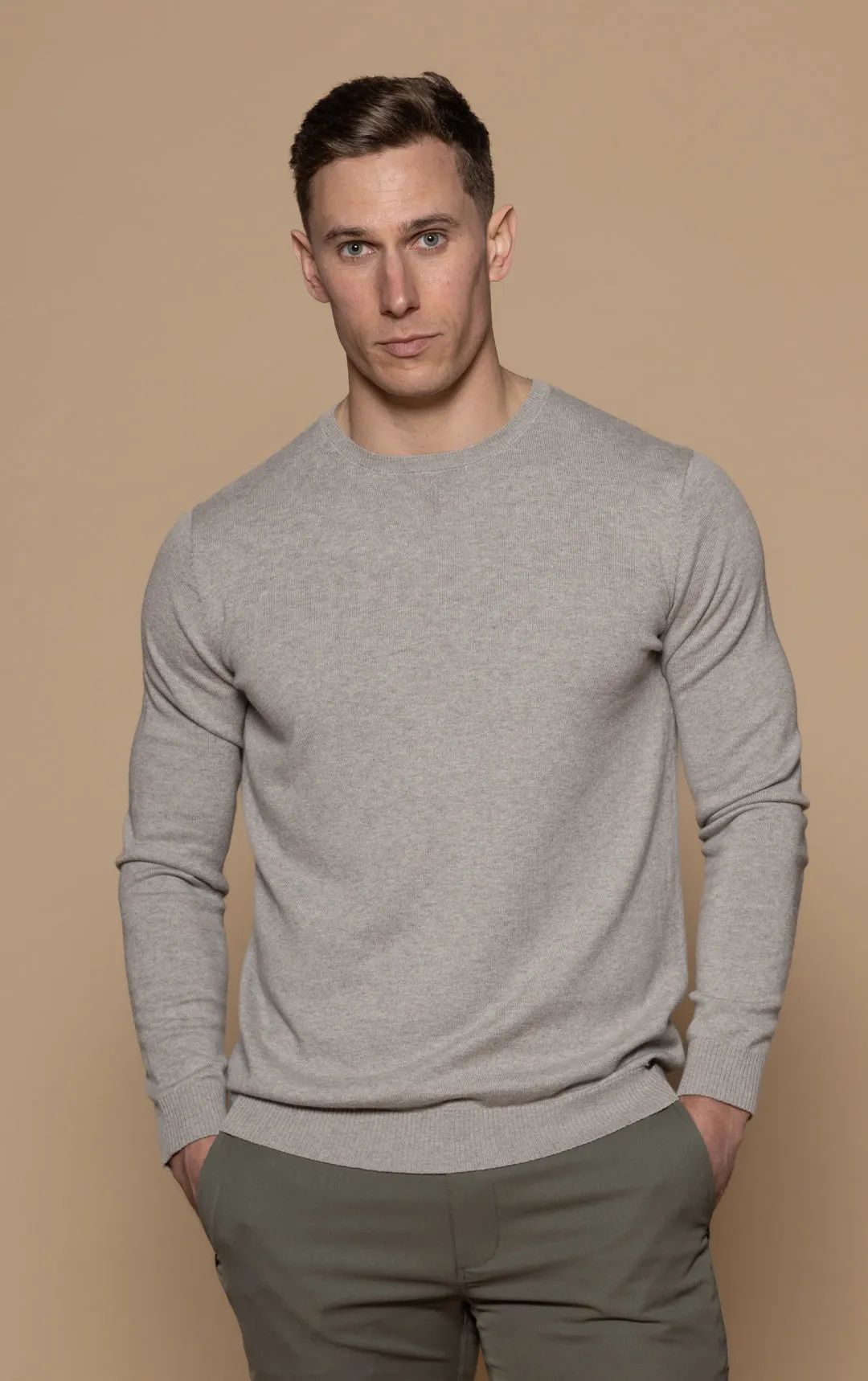 14 GAUGE MERINO LONG SLEEVE CREW