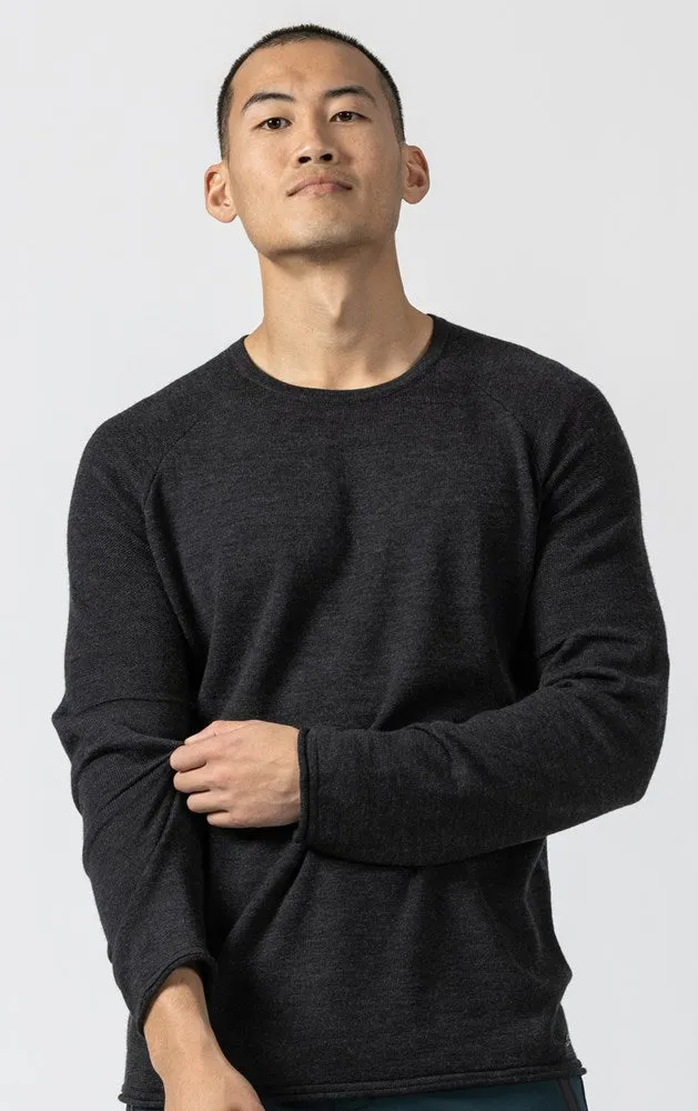 14 GAUGE MERINO LONG SLEEVE CREW
