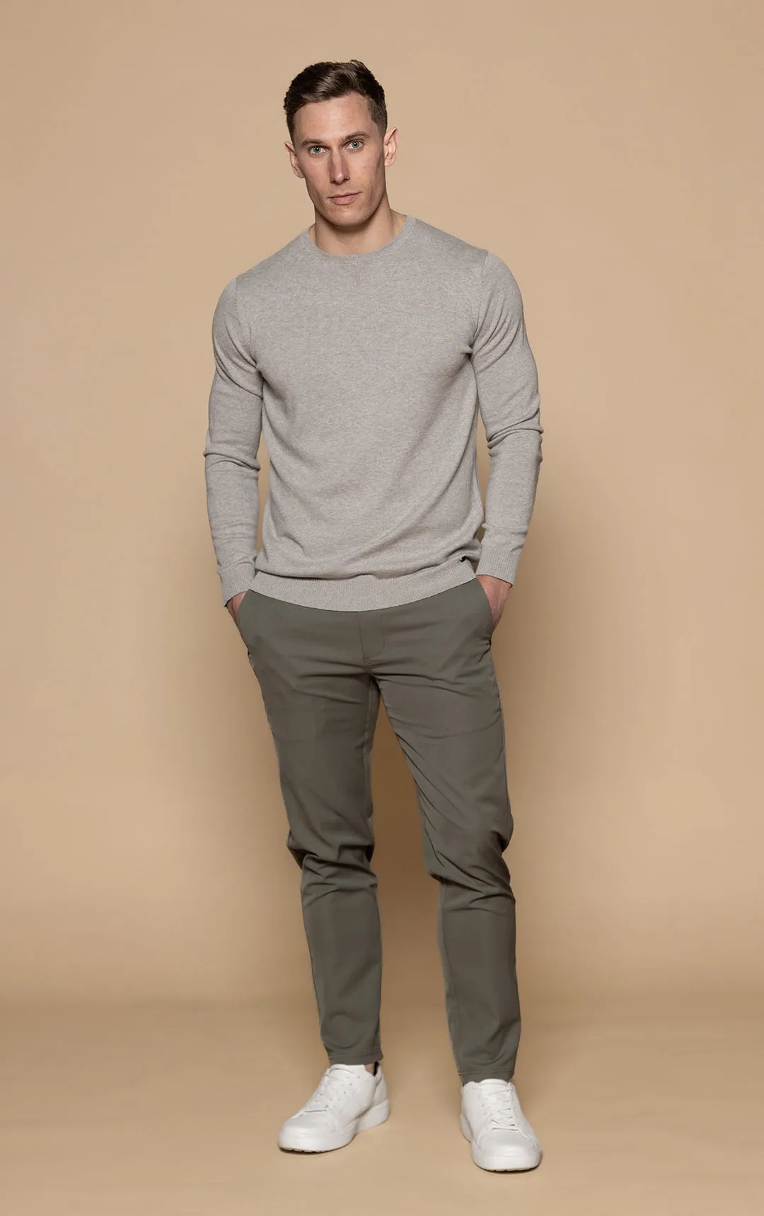 14 GAUGE MERINO LONG SLEEVE CREW