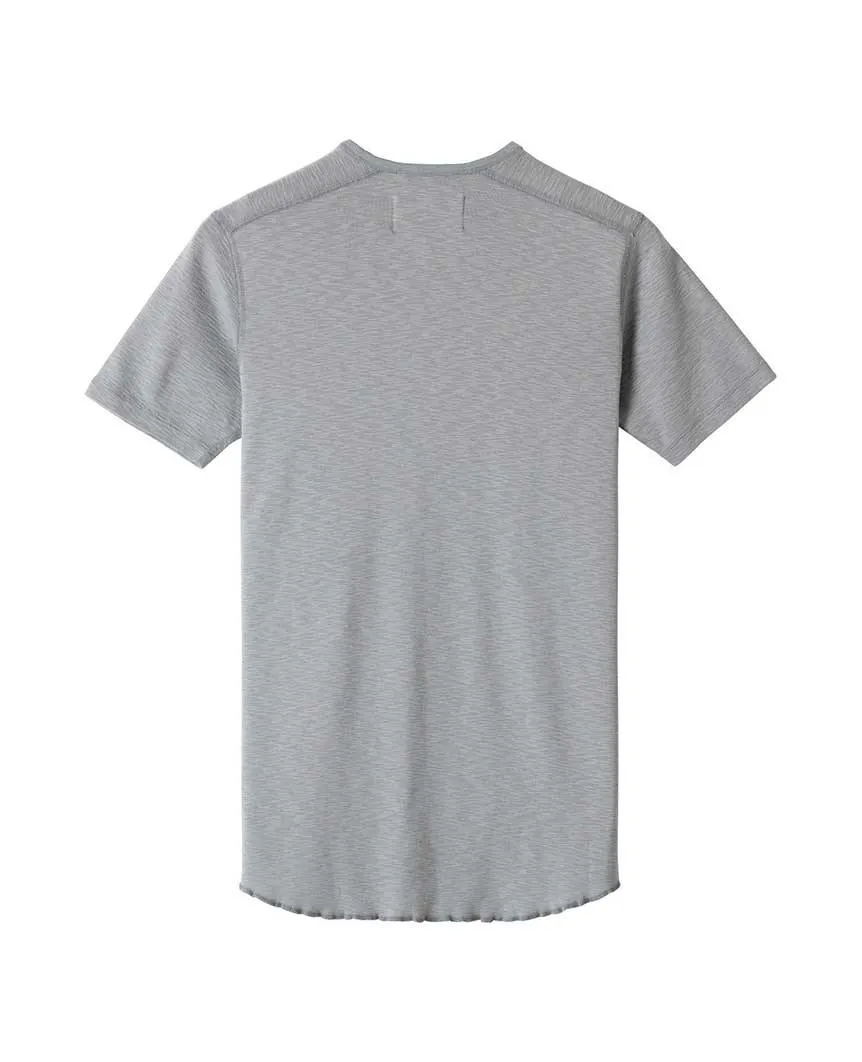 1x1 Slub Short Sleeve Crewneck Haze