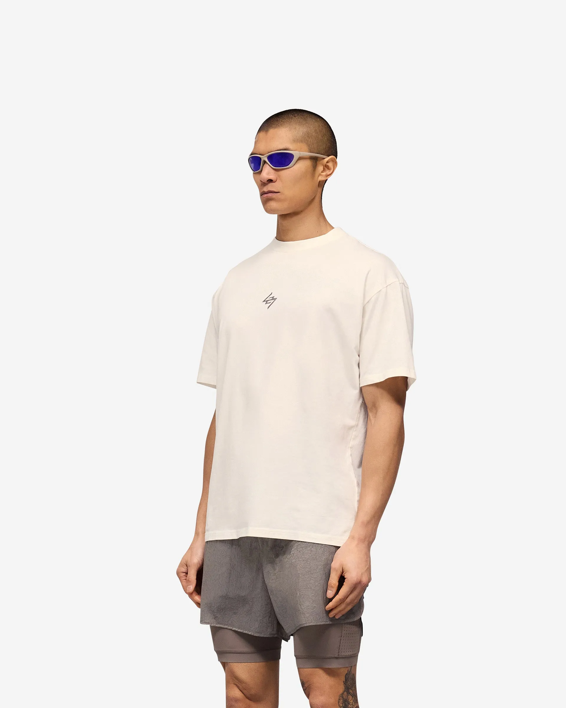 247 Motion Oversized T-Shirt - Flat White