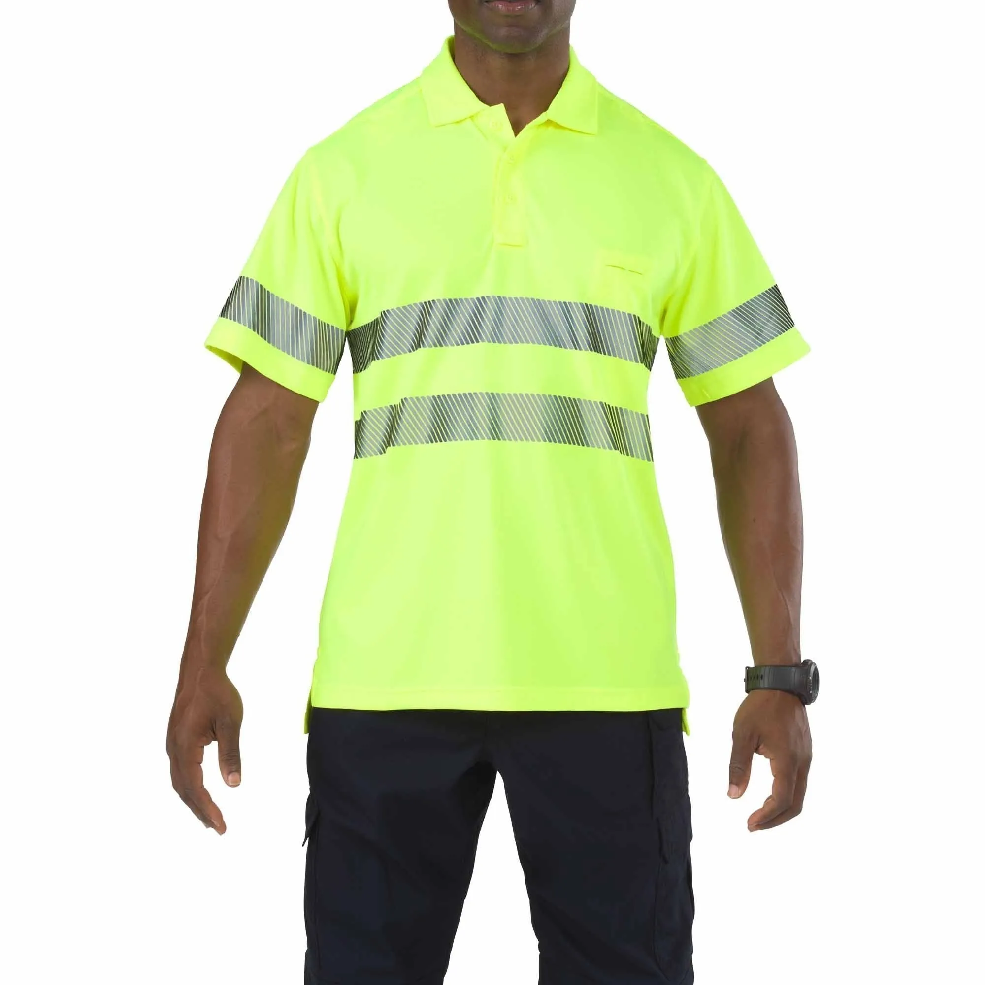5.11 Tactical High-Visibility Yellow Short Sleeve Polo
