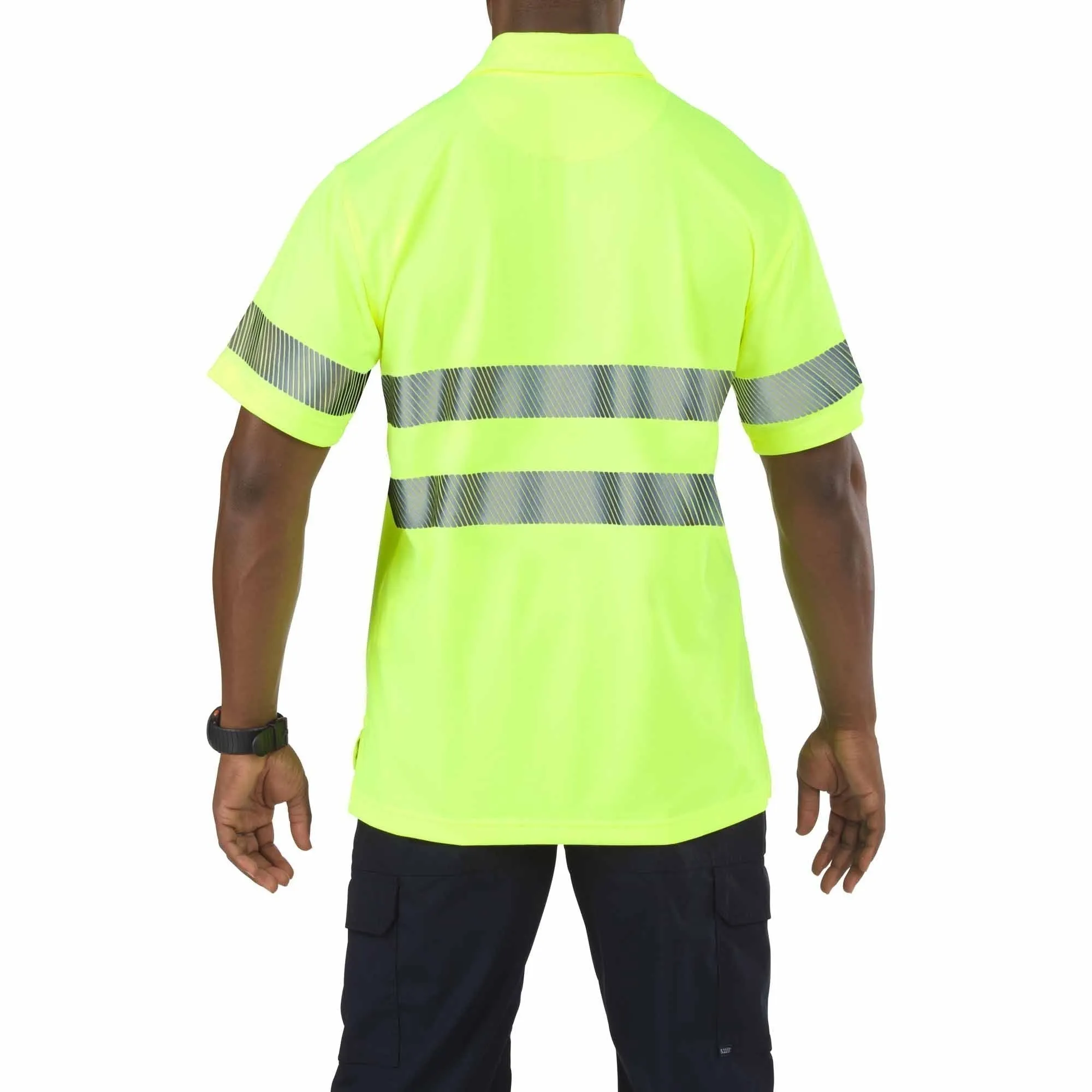 5.11 Tactical High-Visibility Yellow Short Sleeve Polo
