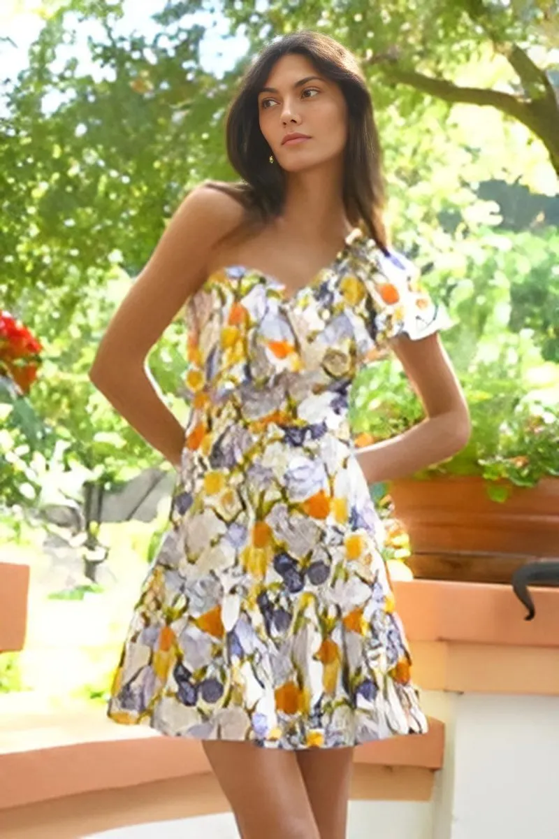 Adelyn Rae - Kylie One Shoulder Mini Dress