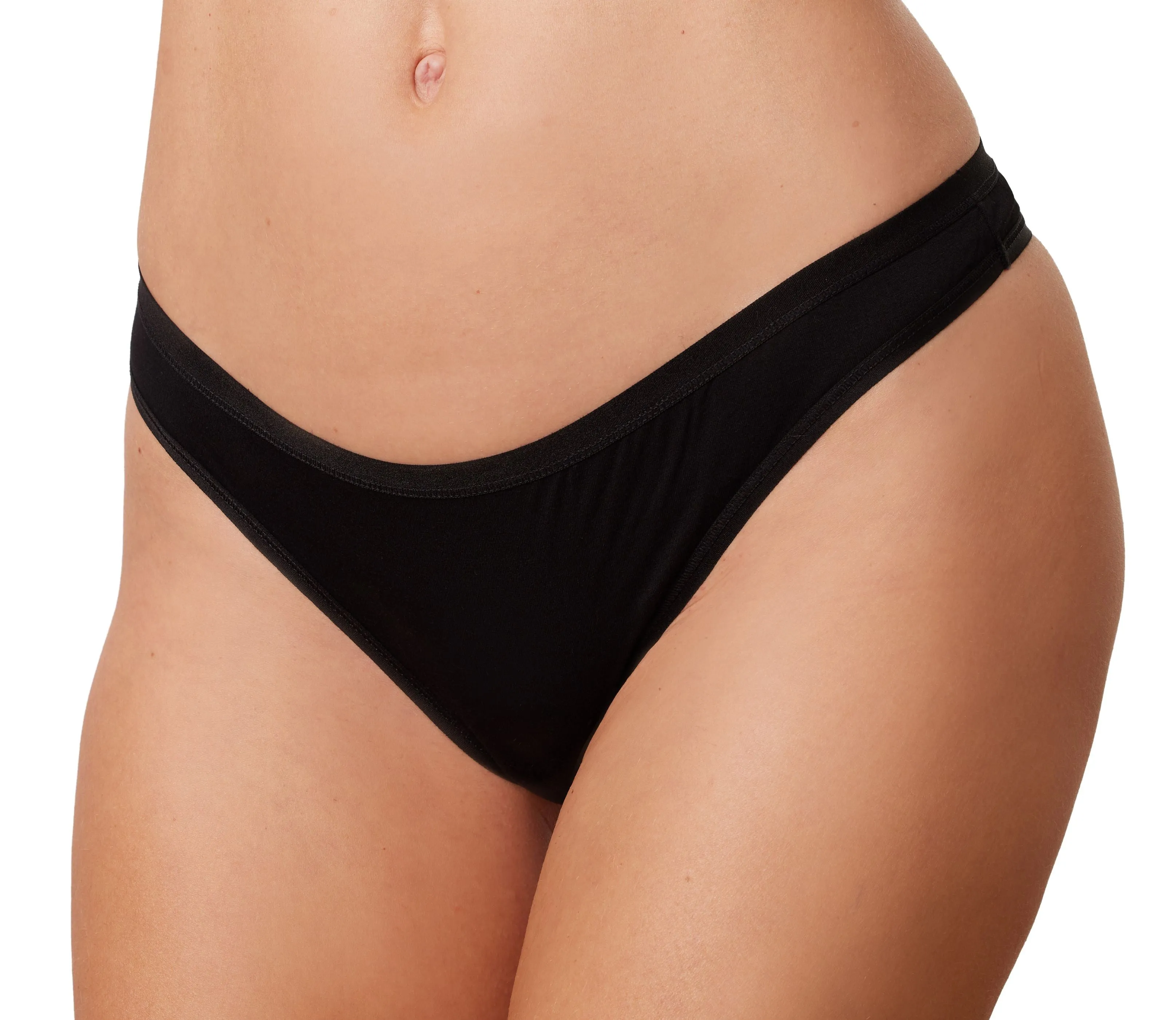 Alessandra B Women's Bamboo Thong - 5 Pack