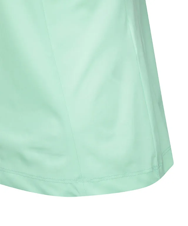 ANEW Golf: Women's Mash Block Point Short Sleeve Long T-Shirt - Light Green