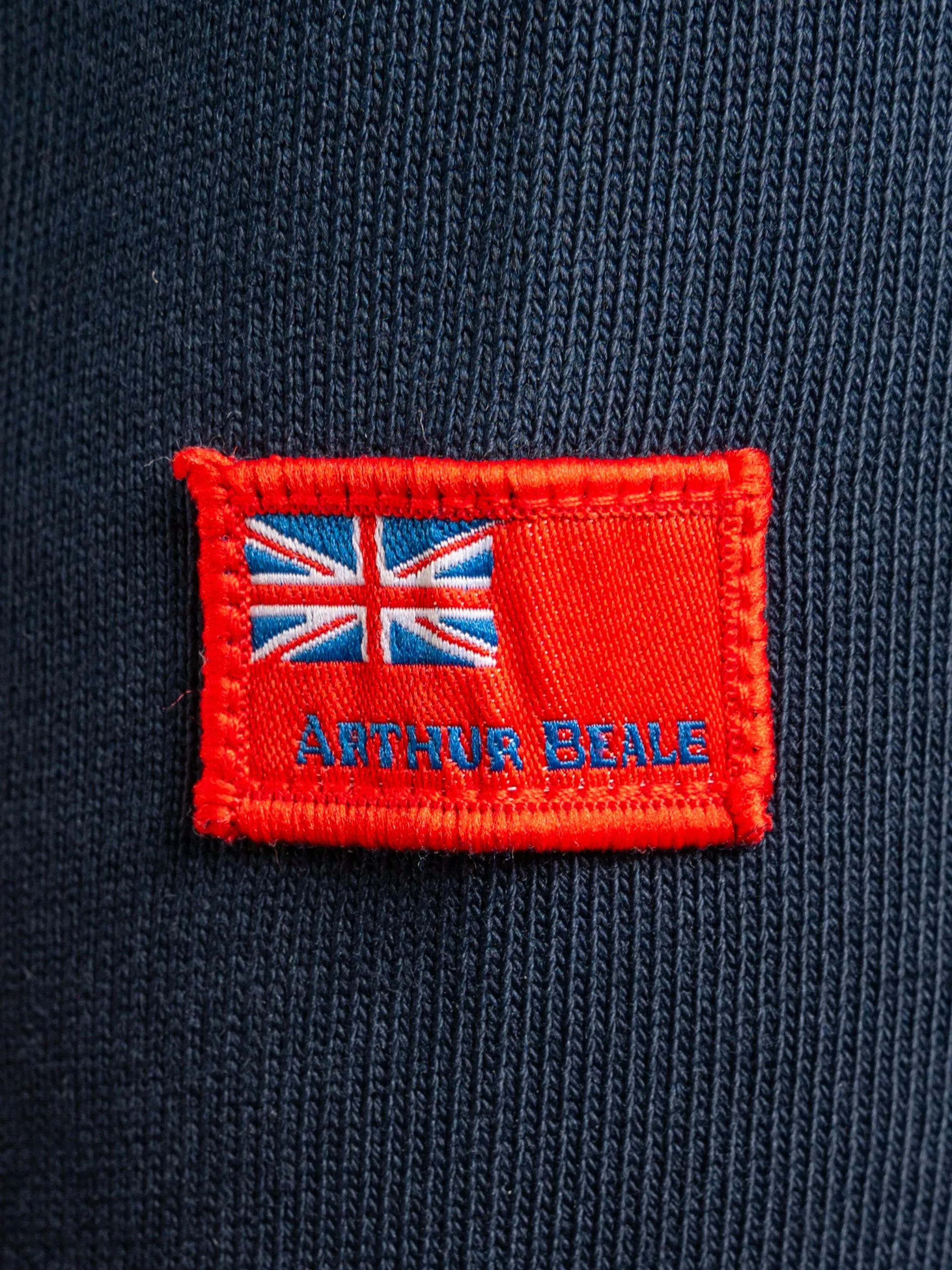 Arthur Beale Long Sleeve Navy T-shirt