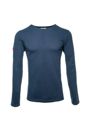 Arthur Beale Long Sleeve Navy T-shirt