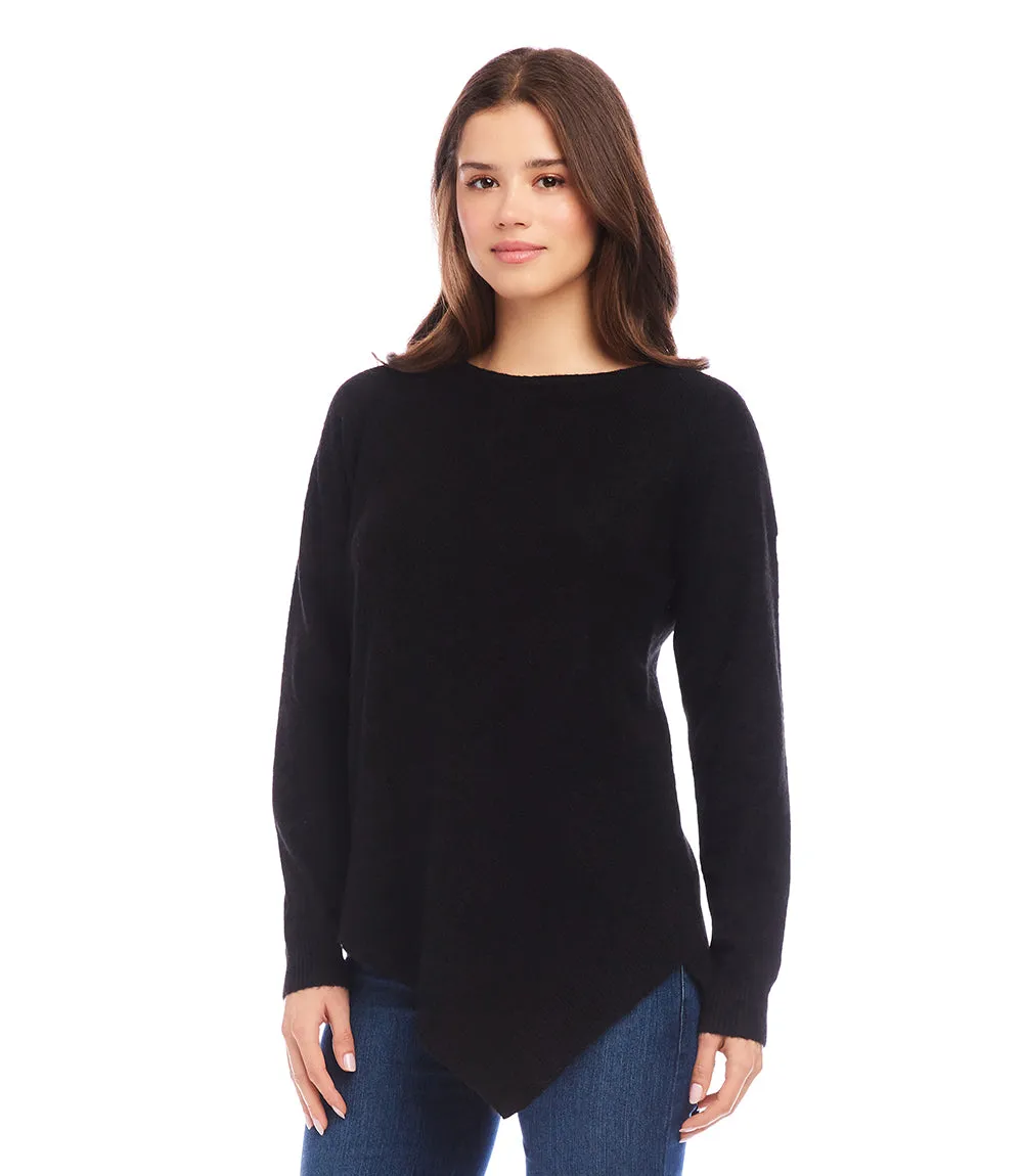 Asymmetric Hem Sweater
