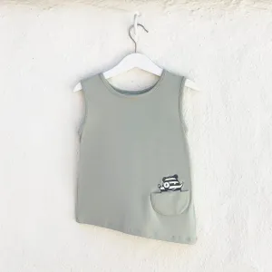 Asymmetric Tank - Desert Sage
