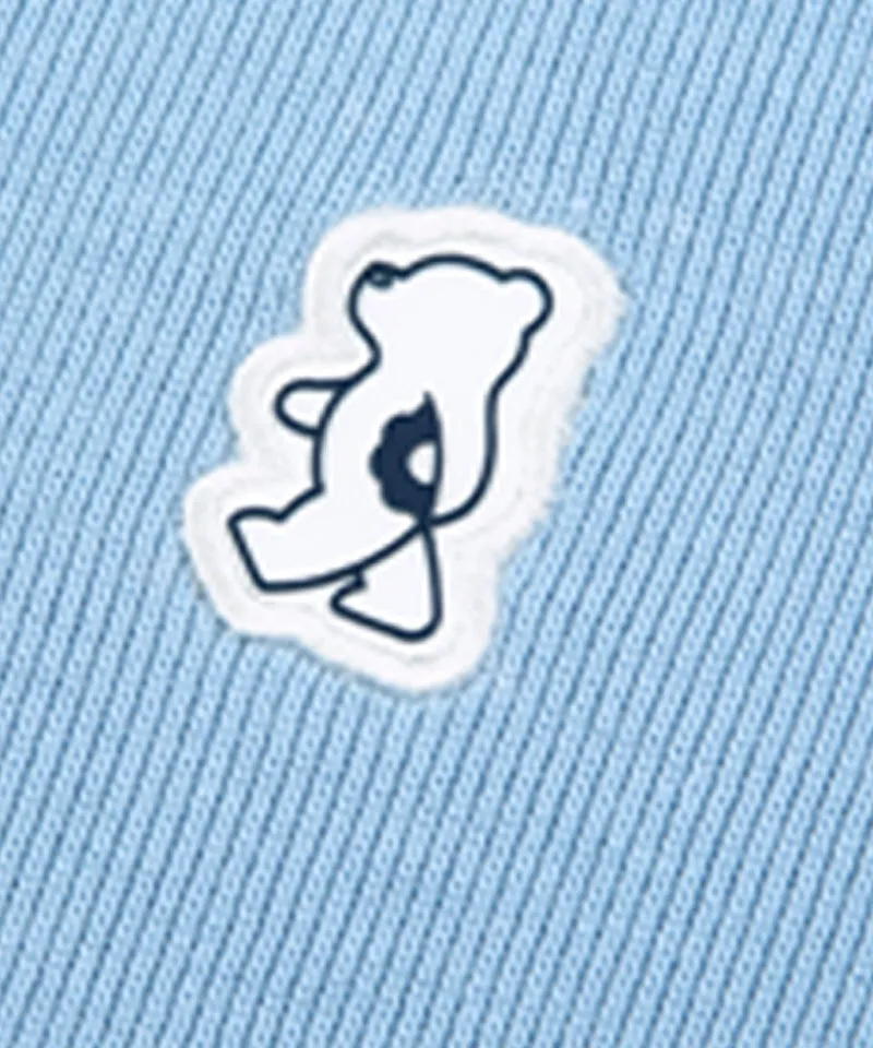 AVEN Stitched Cotton Short Sleeve T-shirt - Sky Blue
