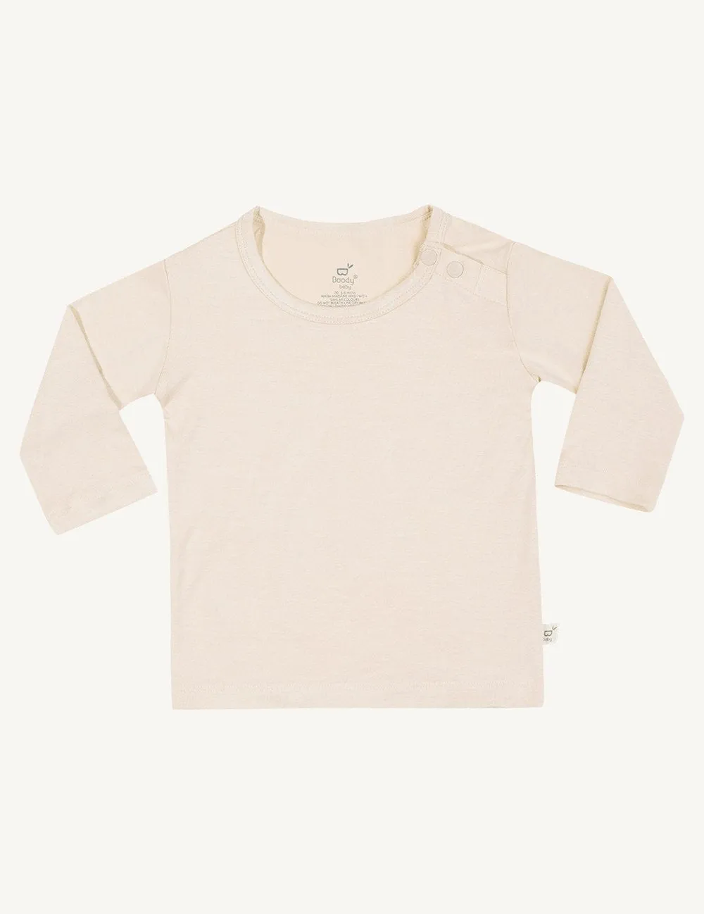 Baby Long Sleeve Top - Chalk