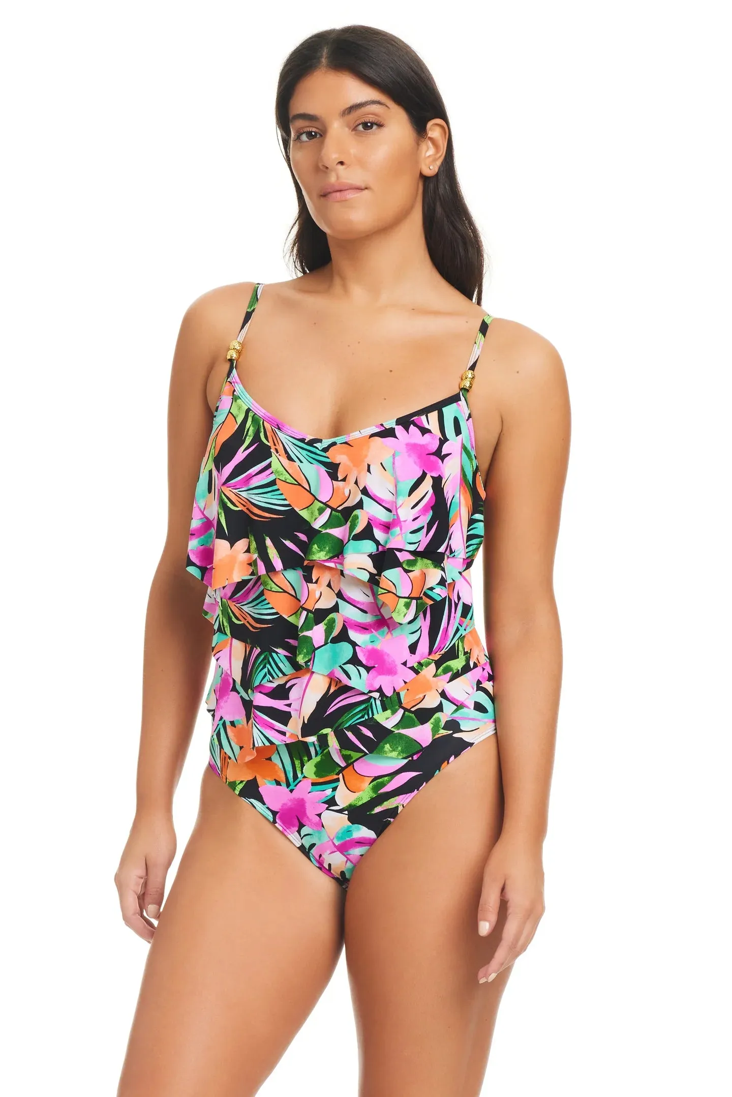 BEYOND CONTROL- WOMEN'S LXBB24807 ONE PIECE