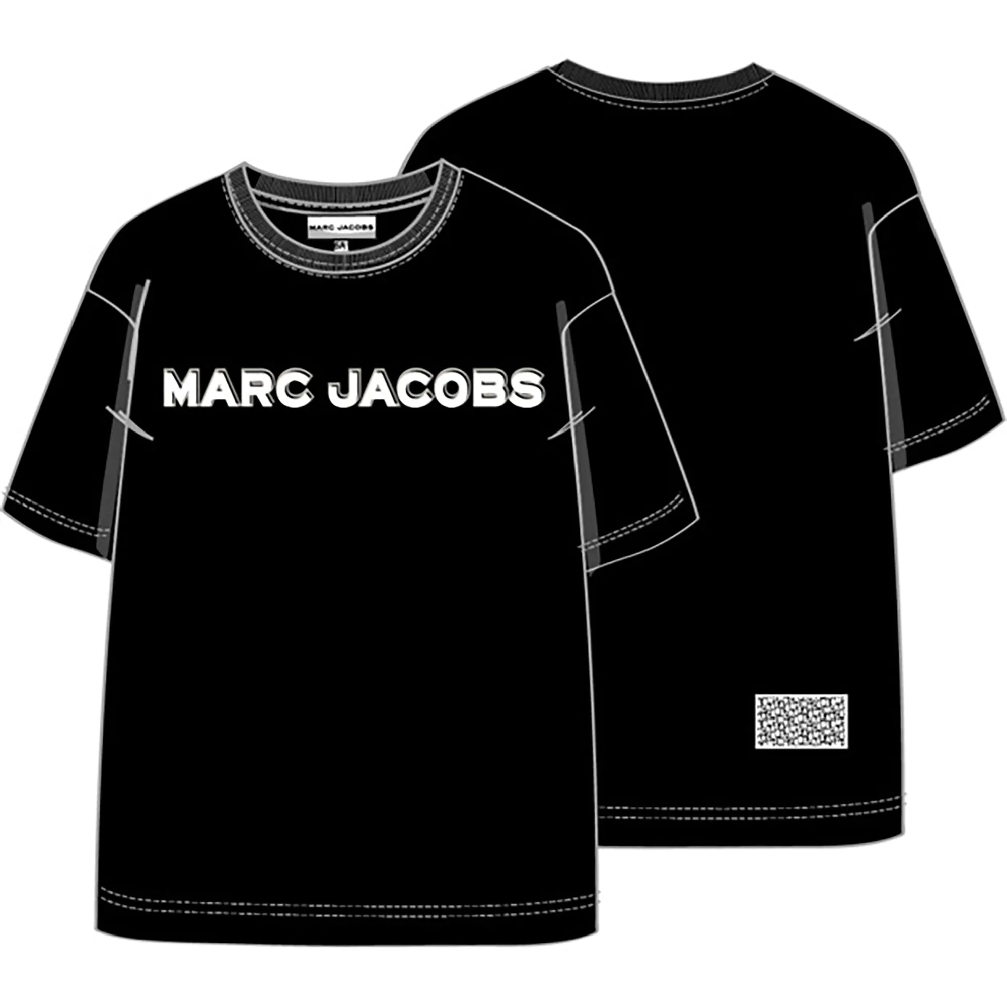 Boys Black Logo T-Shirt
