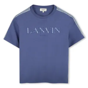 Boys Blue Logo T-Shirt