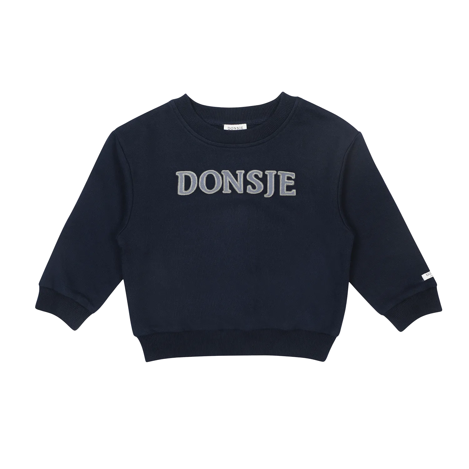 Boys Navy Logo Sweater