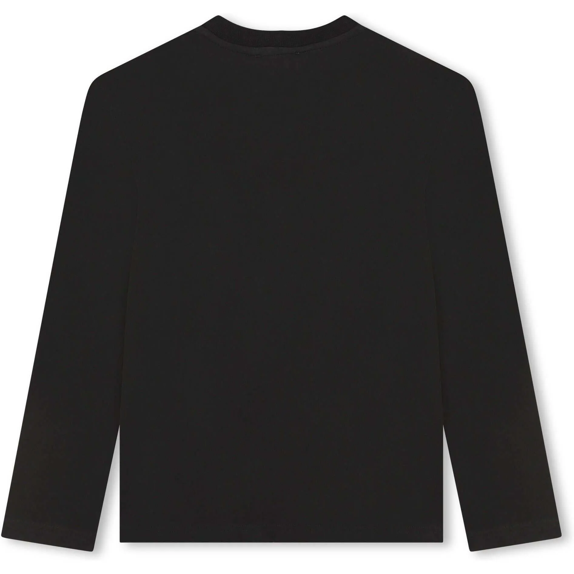 Boys Organic Black Logo T-shirt
