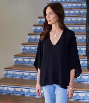 Bracelet Sleeve Asymmetric Top
