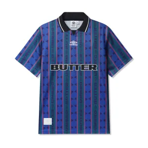 Butter Goods X Umbro 'Vert' Jersey (Forest / Cobalt)