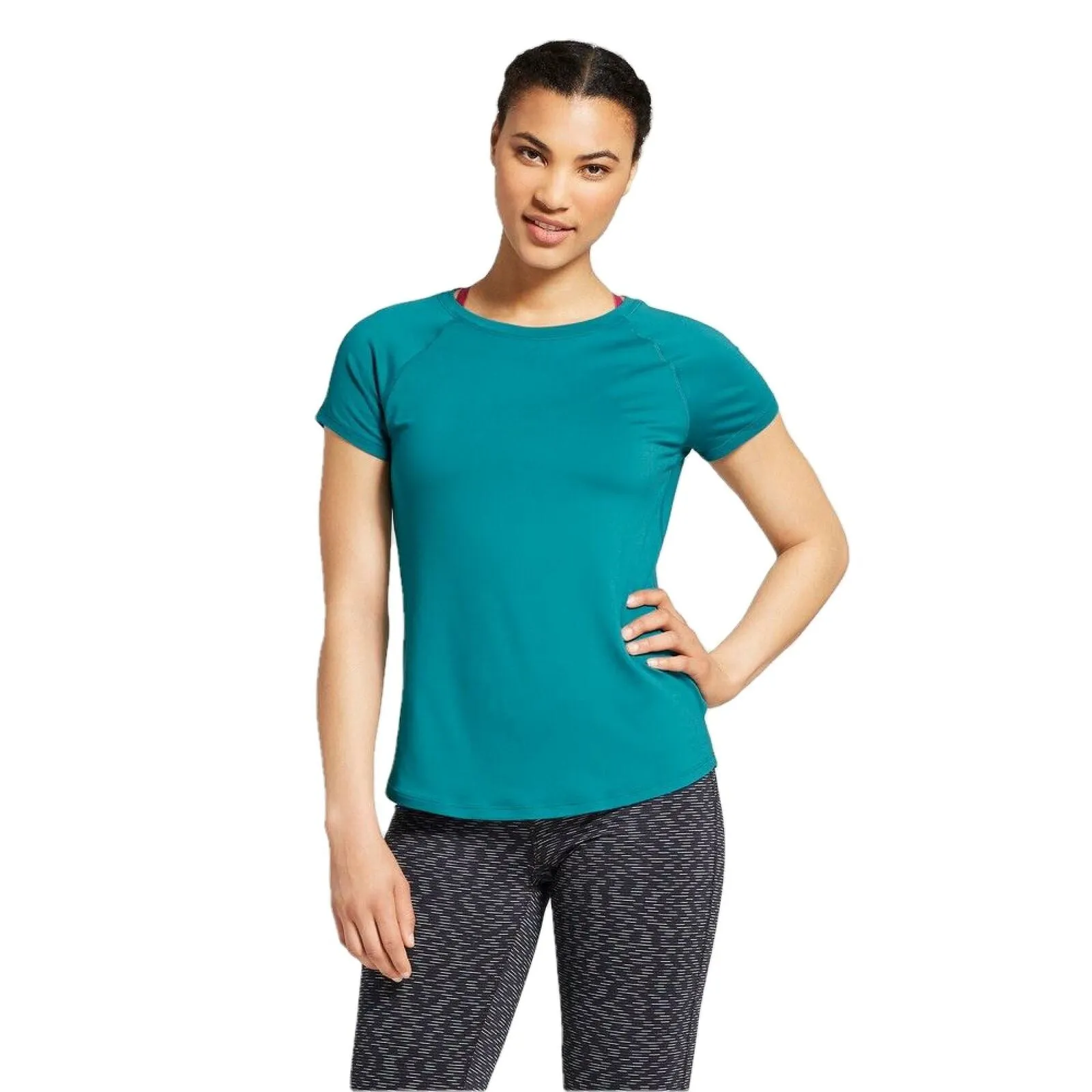 C9 Champion Women's Cloud Knit Duo Dry Athletic Shirt Top
