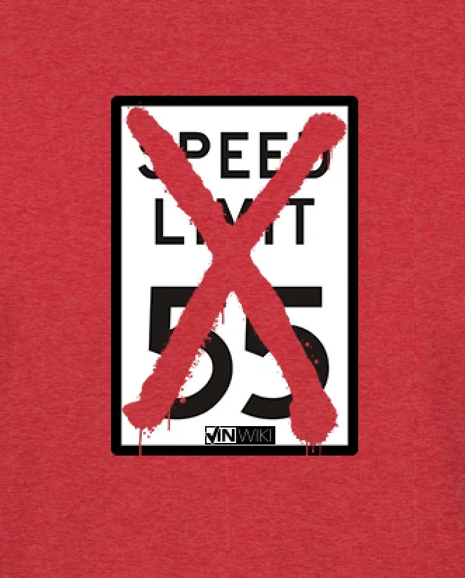 Can’t Drive 55 Tee - Red