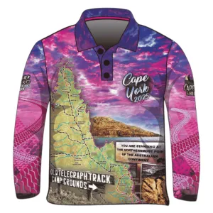 Cape York | Cape York Tour Pink Fishing Shirt (2025) ★Pre-Order★