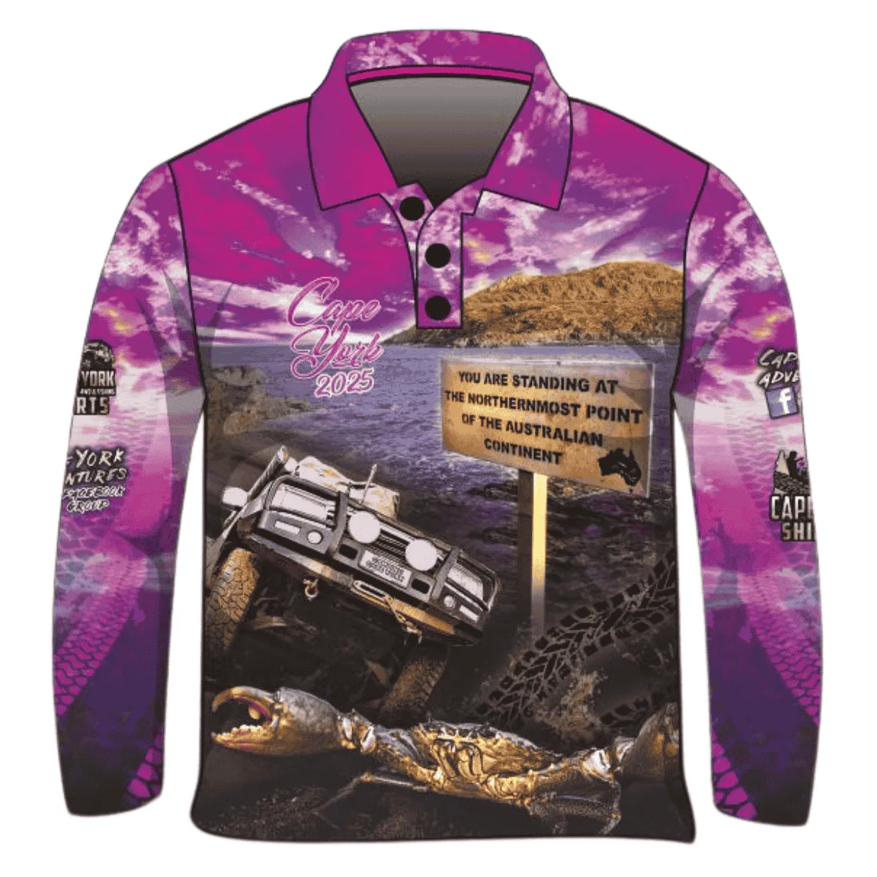 Cape York | Complete Cape York Pink Fishing Shirt (2025) ★Pre-Order★