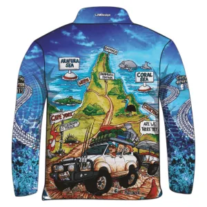 Cape York | Packed for the Tip Blue Fishing Shirt (2025) ★Pre-Order★