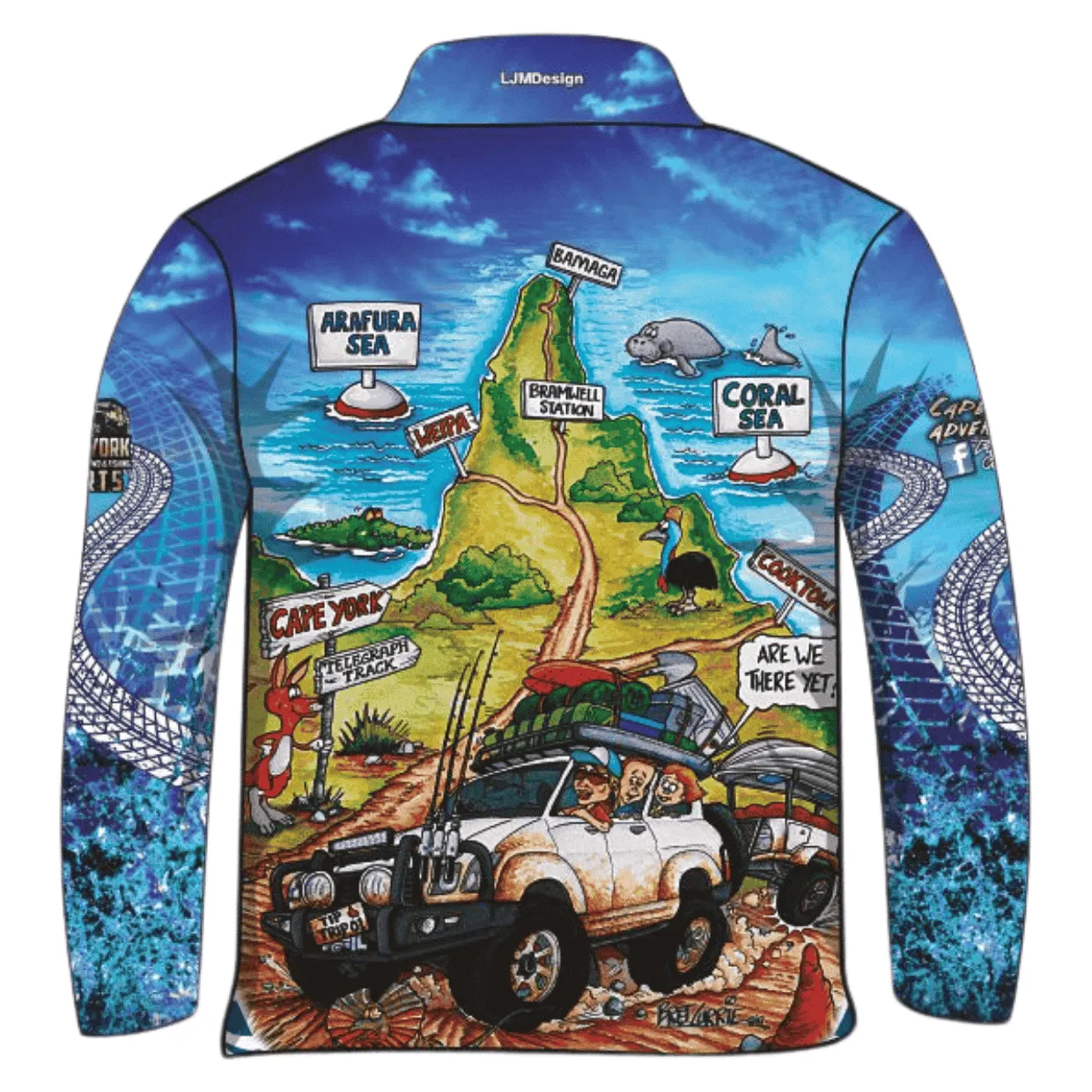 Cape York | Packed for the Tip Blue Fishing Shirt (2025) ★Pre-Order★