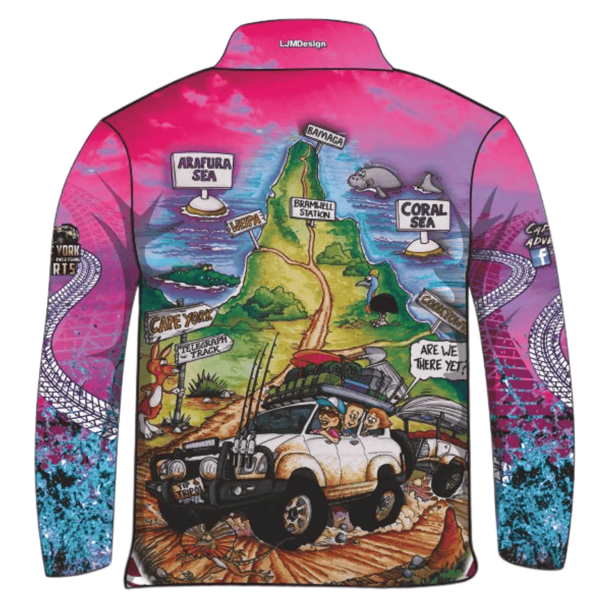 Cape York | Packed for the Tip Pink Fishing Shirt (2025) ★Pre-Order★