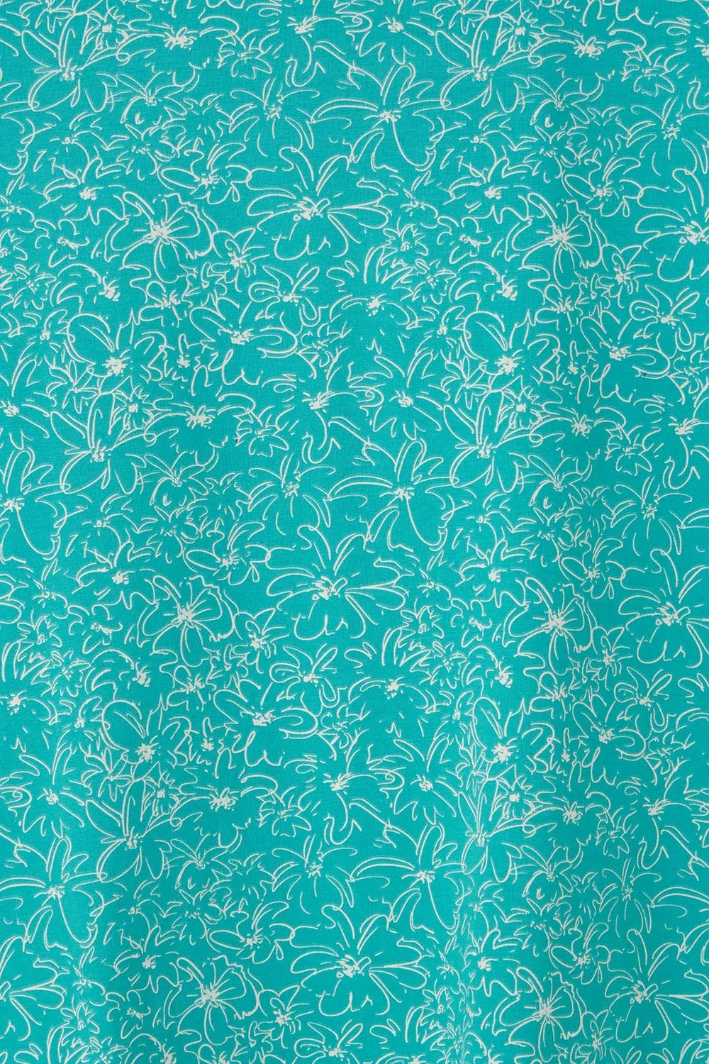 Causeway Tee - Soft Teal Floral
