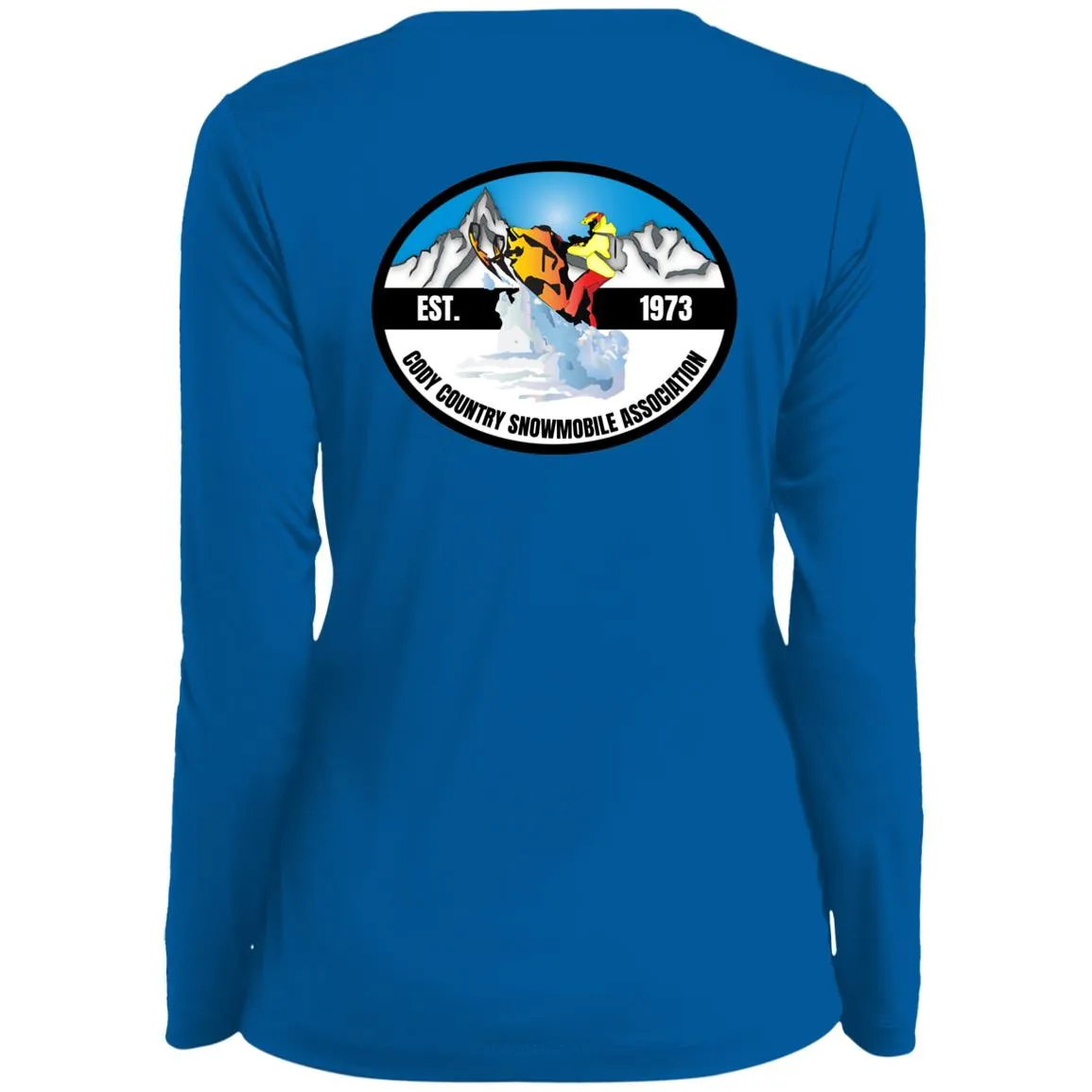 CCSA 1788 Ladies' Moisture-Wicking Long Sleeve V-Neck Tee