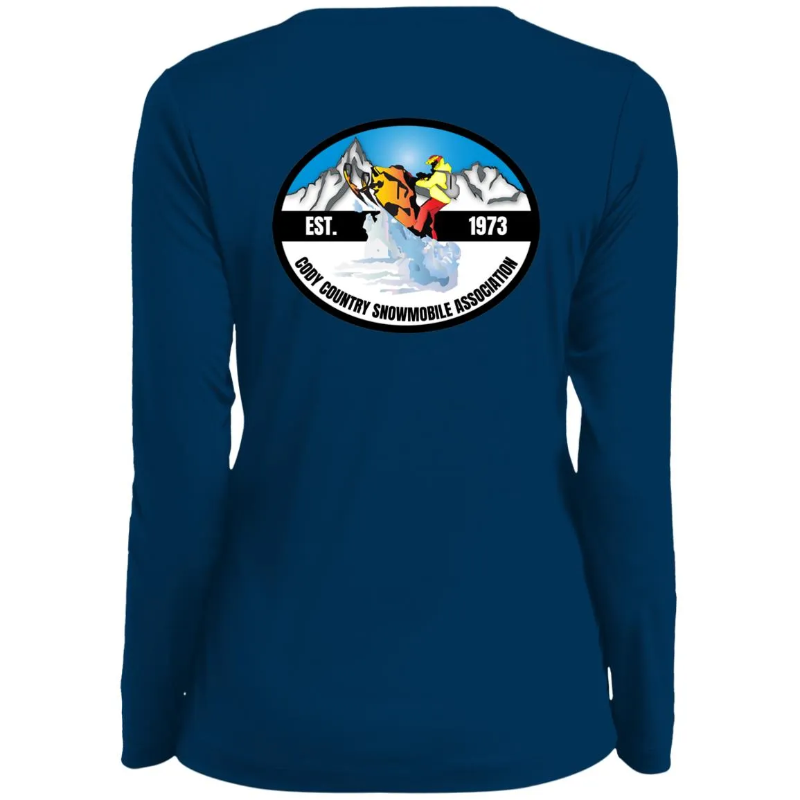 CCSA 1788 Ladies' Moisture-Wicking Long Sleeve V-Neck Tee