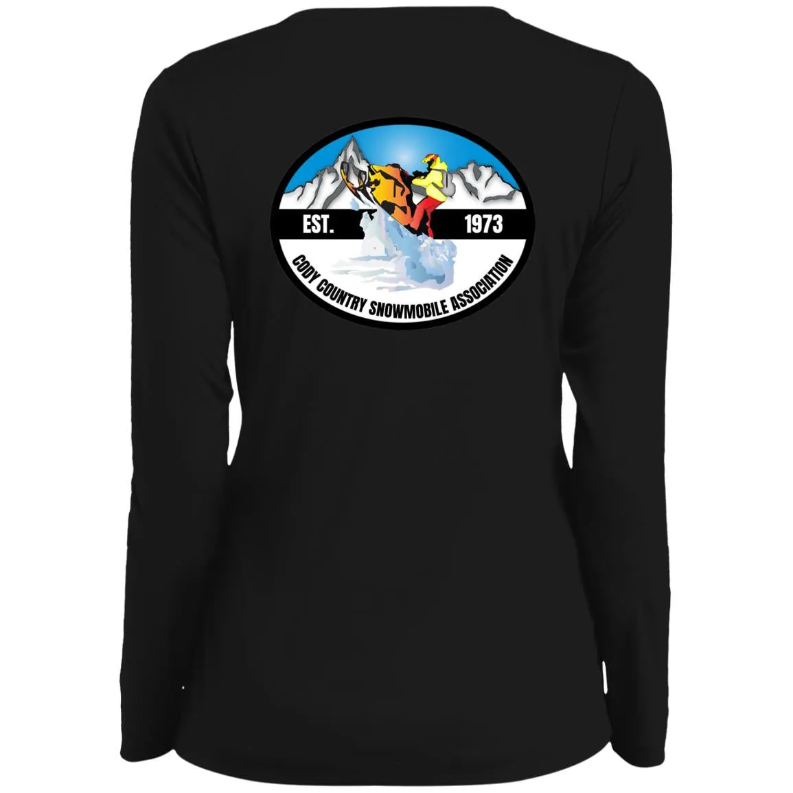 CCSA 1788 Ladies' Moisture-Wicking Long Sleeve V-Neck Tee