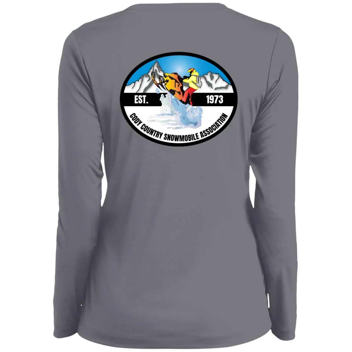CCSA 1788 Ladies' Moisture-Wicking Long Sleeve V-Neck Tee