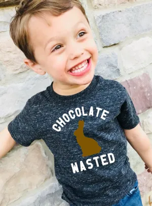 Chocolate Wasted Shirt | Unisex Kids Easter Shirt