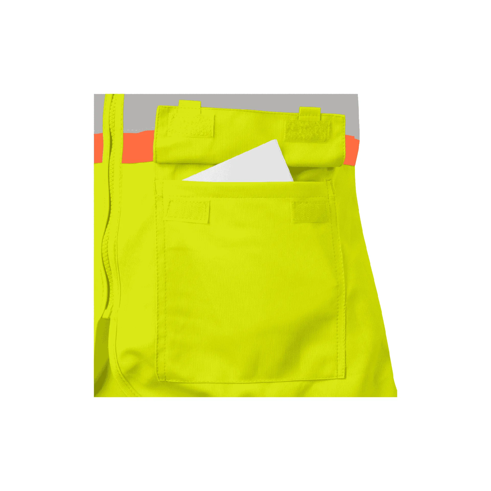 Class 2 Women's Two Tone Safety Vest with Radio Clips
