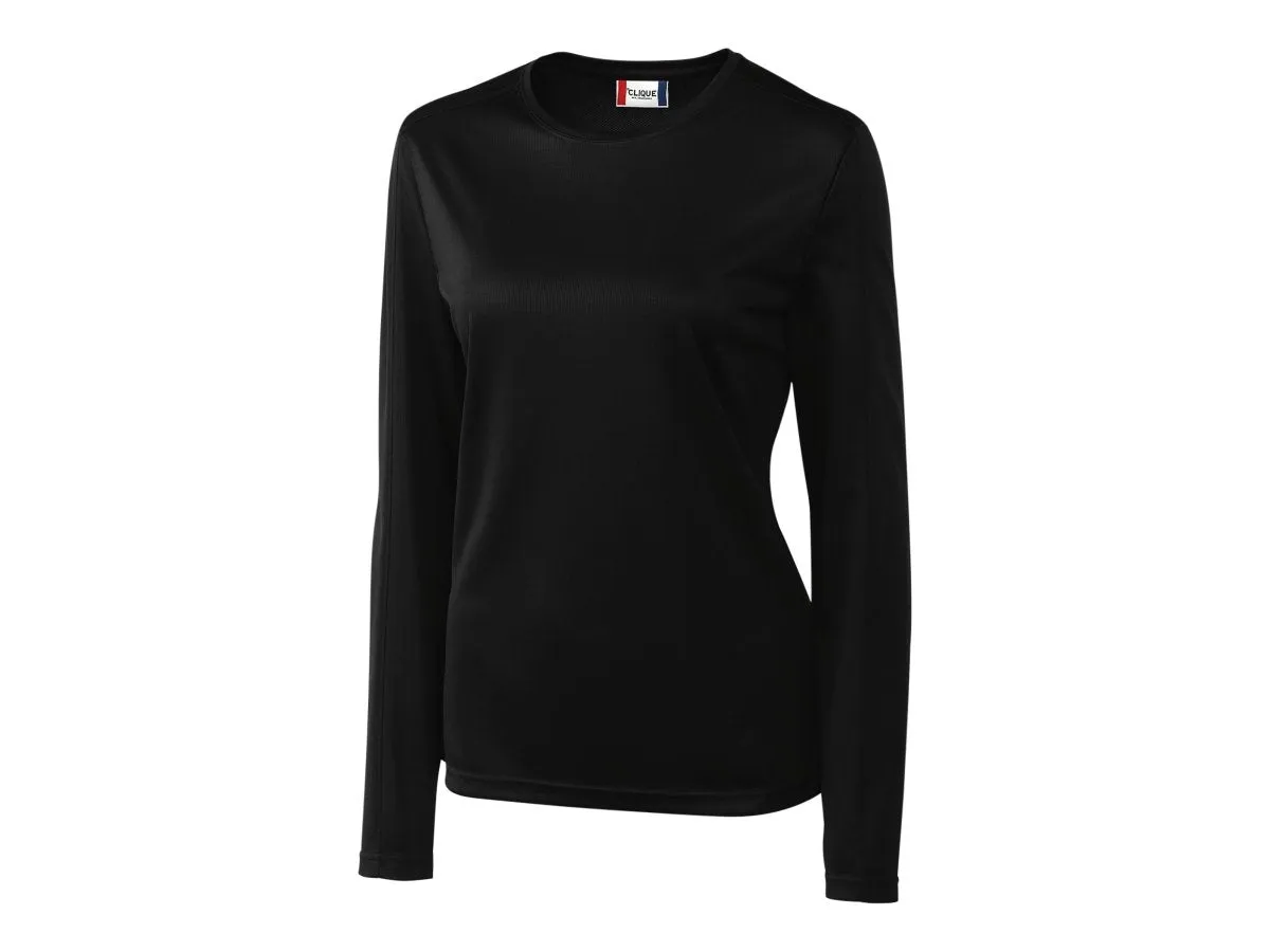 Clique Womens Ice Pique Long Sleeve Tech Tee