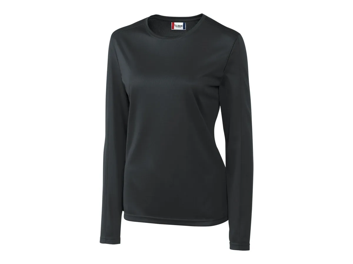 Clique Womens Ice Pique Long Sleeve Tech Tee