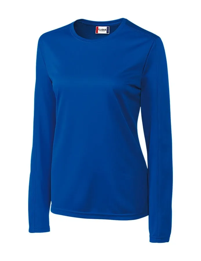 Clique Womens Ice Pique Long Sleeve Tech Tee