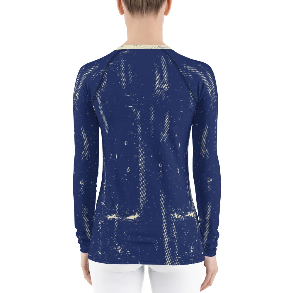Colorado Flag Grunge - Women's Rash Guard