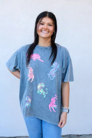 Colorful Tiger Tee