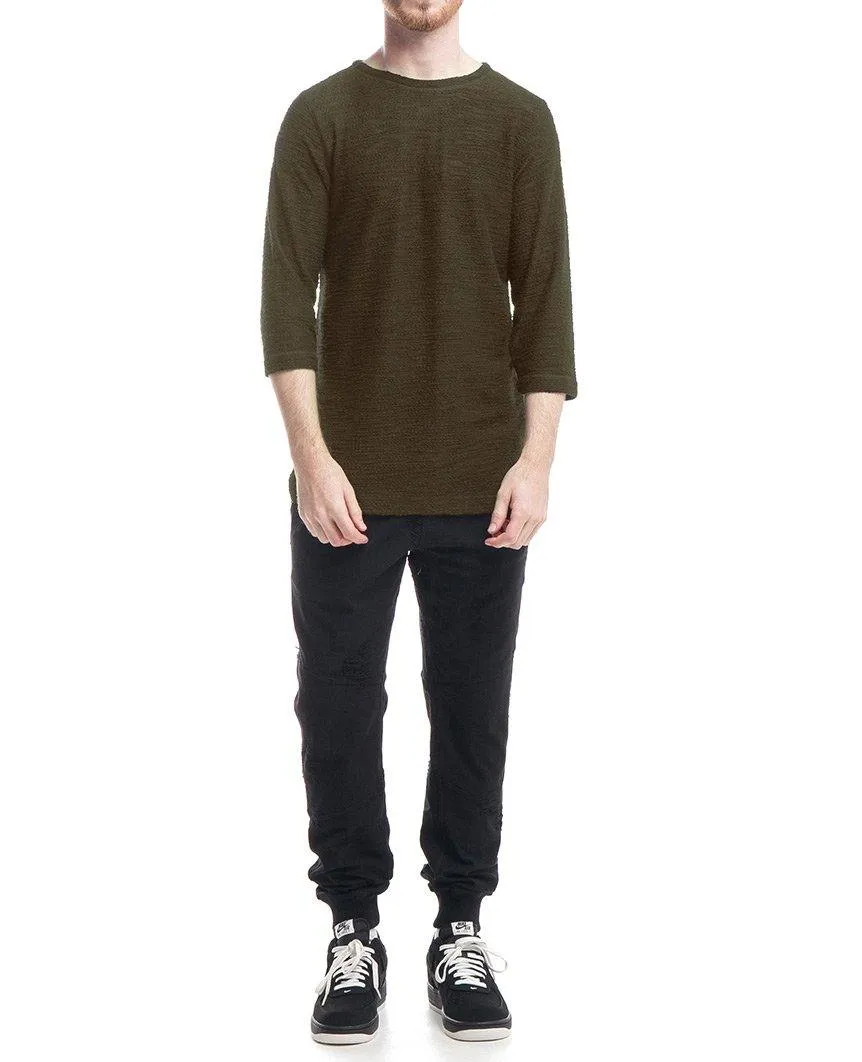 Conor Long Sleeve Tee Olive
