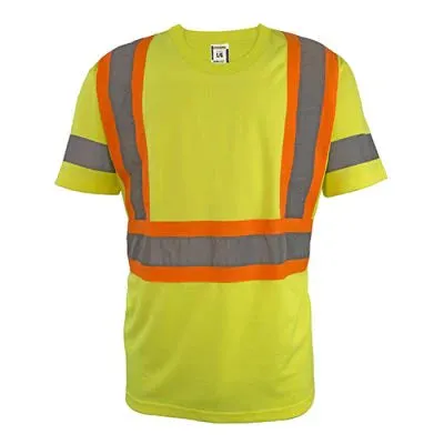 Coolworks Hi-Vis Orange Micro-Fibre Short Sleeve T-Shirts - Style TS1104