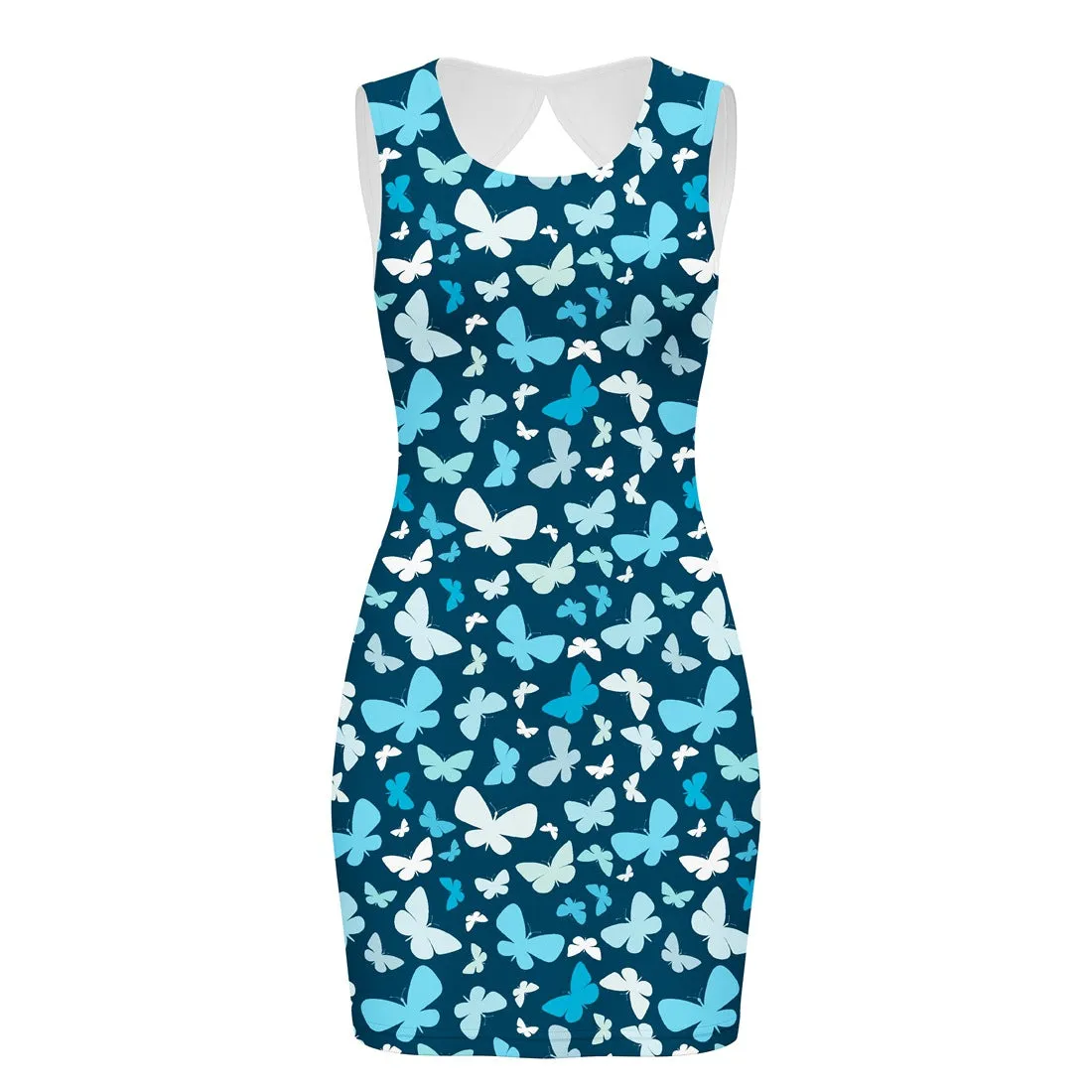 Coverup Summer Dress for Women 2025 Eyelet Casual Loose Sleeveless Sundresses Tank Dress with Pockets Women's Floral Print Dress