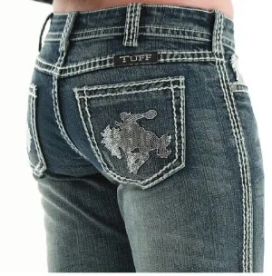 Cowgirl Tuff Wild and Wooly Shimmer Women's Jeans 28x31