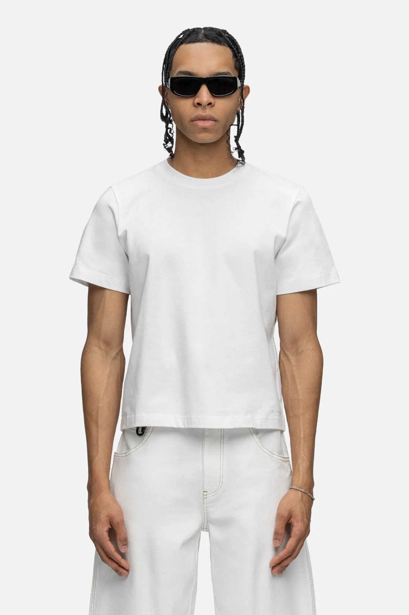CROPPED T-SHIRT WHITE
