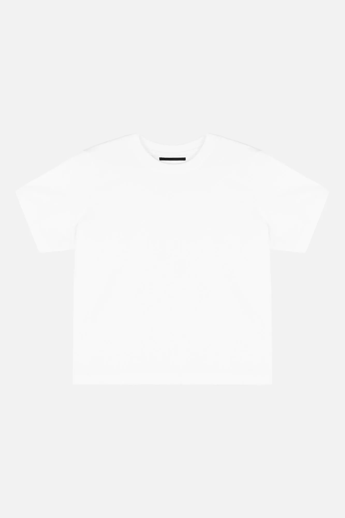 CROPPED T-SHIRT WHITE