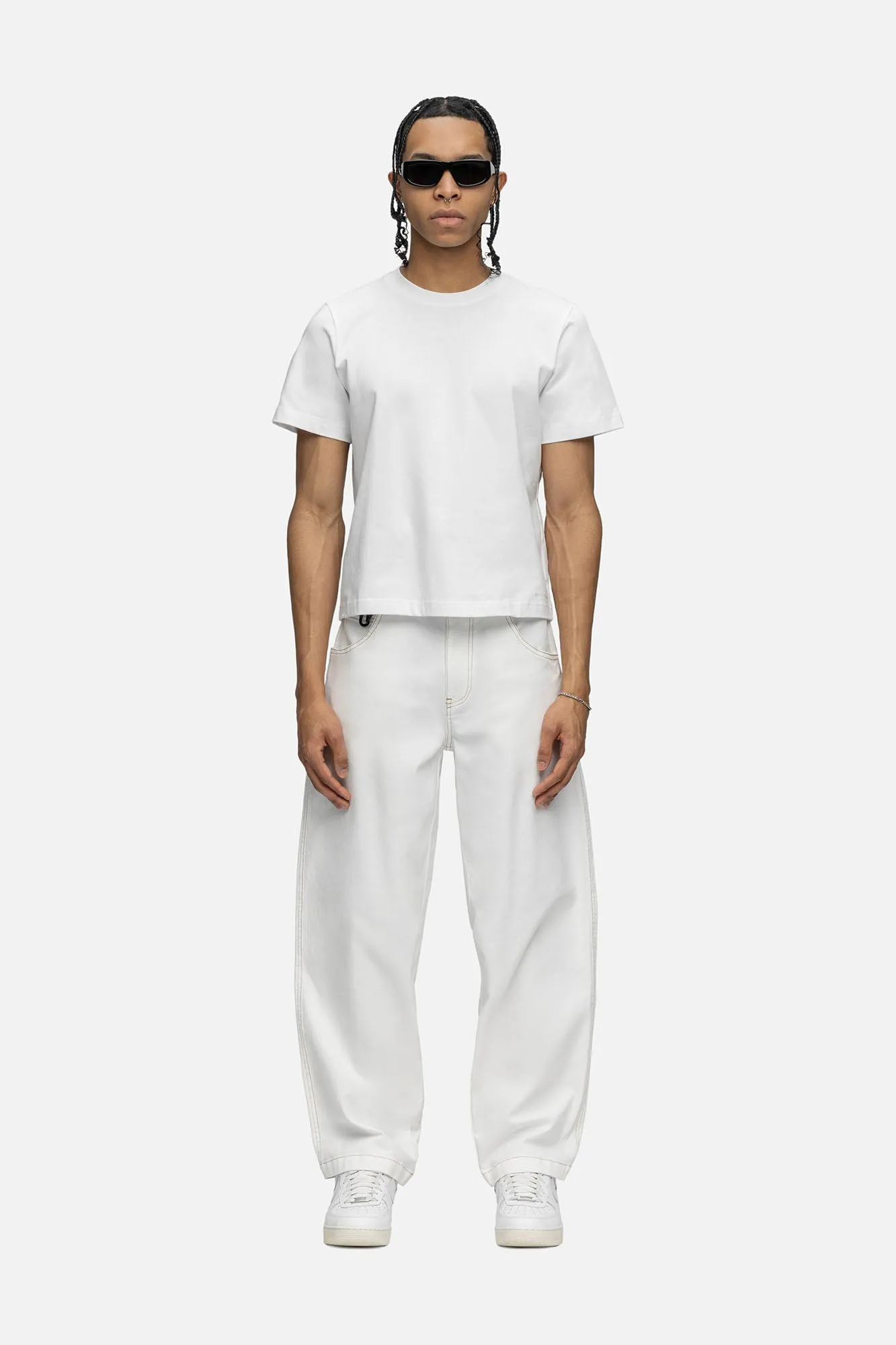 CROPPED T-SHIRT WHITE
