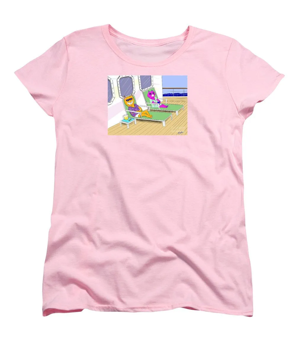 Cruise Cats - Women's T-Shirt (Standard Cut)
